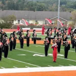 Marching Bands, Firefighters Honored